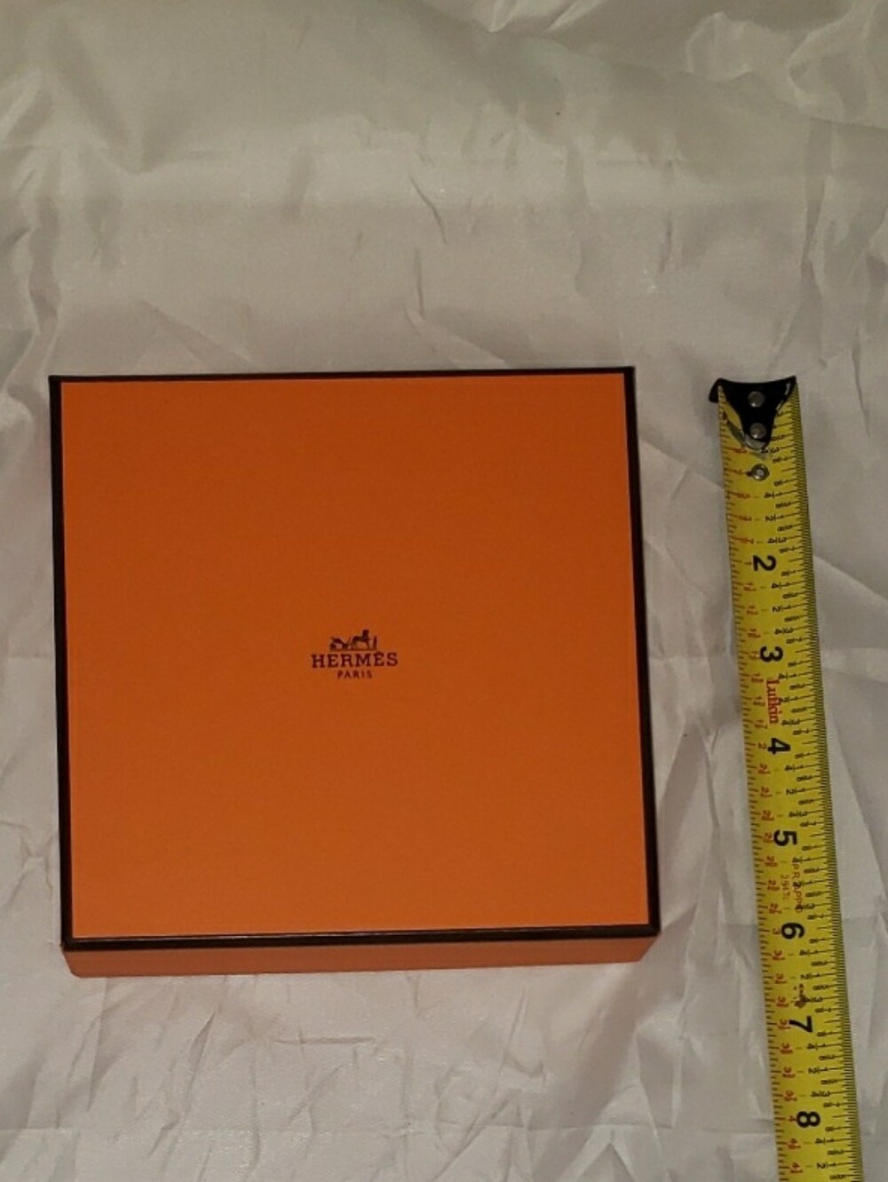 Hermes perfume sample orange box